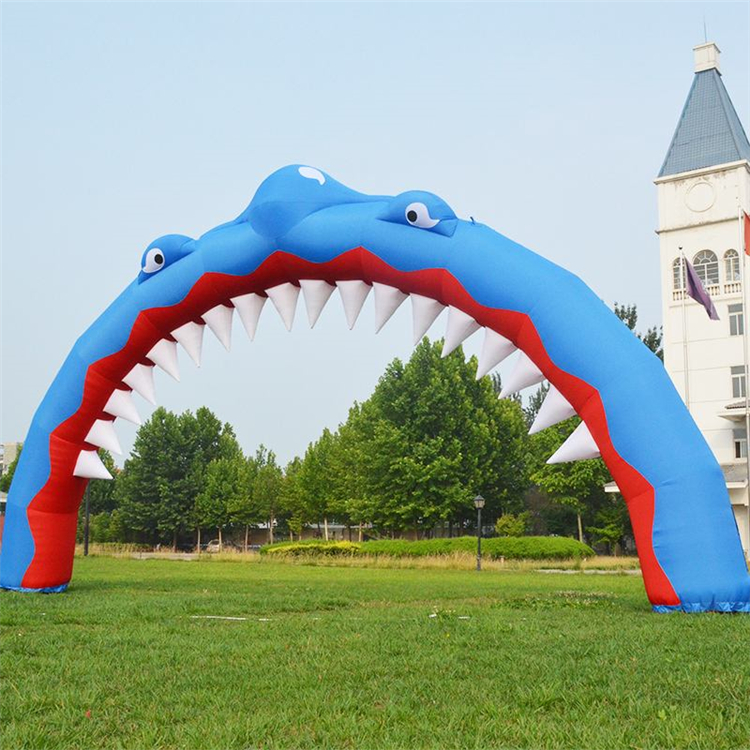 铜陵鲨鱼广告拱门